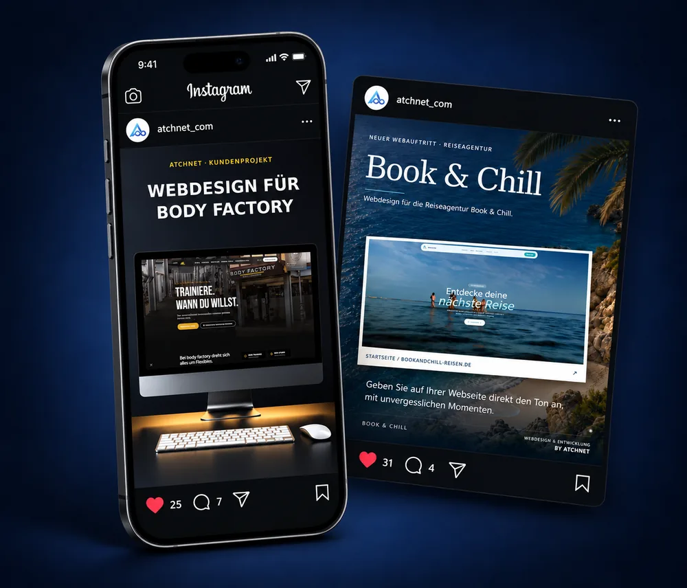 Atchnet Social-Media-Beiträge auf Instagram